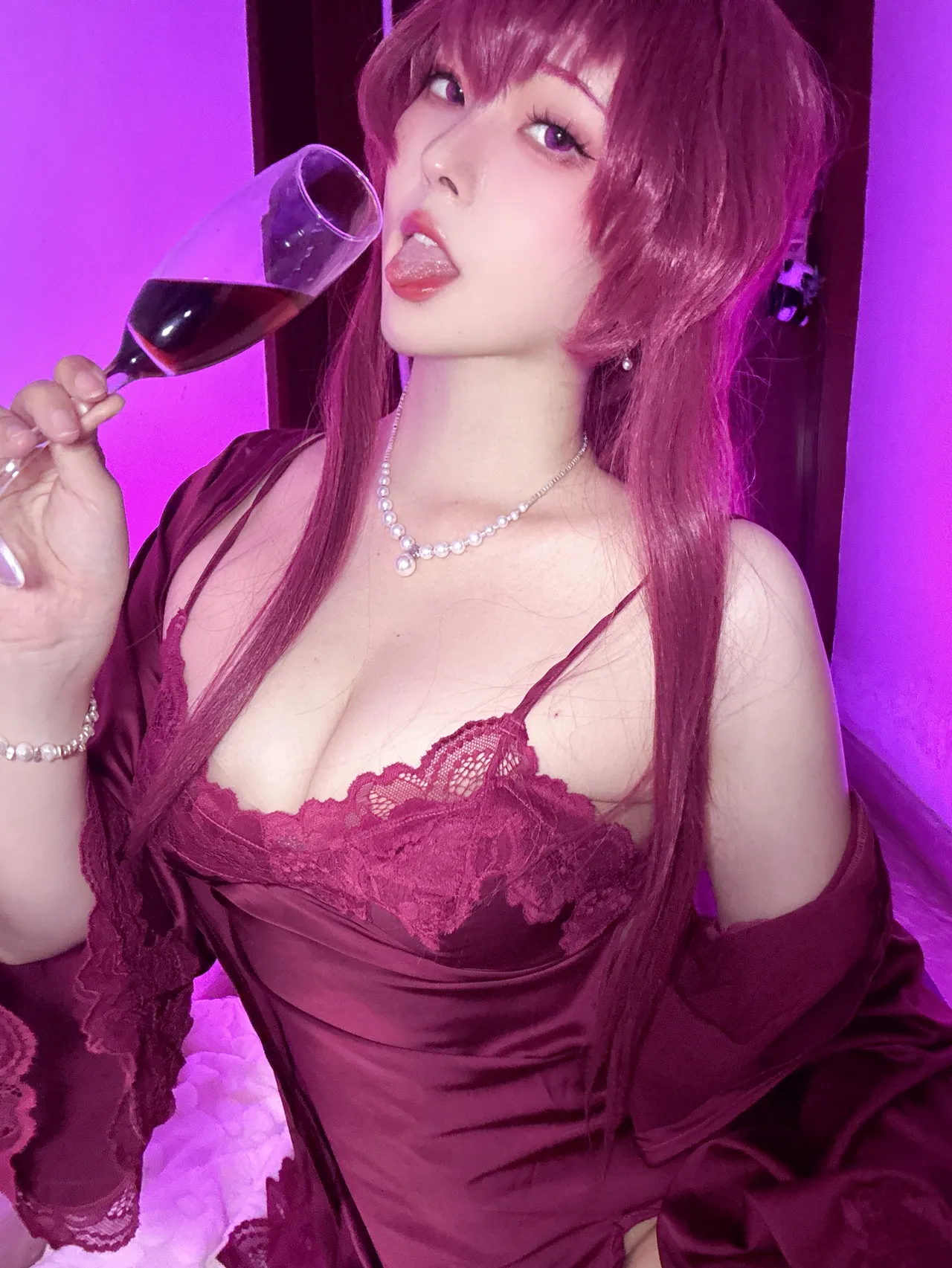 Natsuko夏夏子 - 崩坏：星穹铁道 卡芙卡 睡衣-erohere4.webp